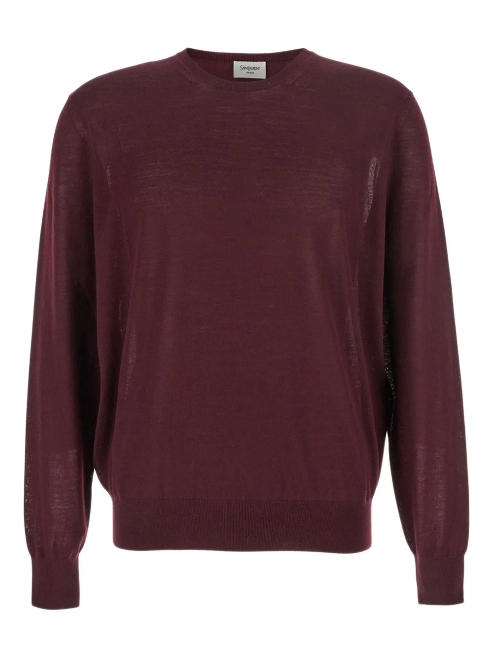 crew-neck cashmere sweater - 1