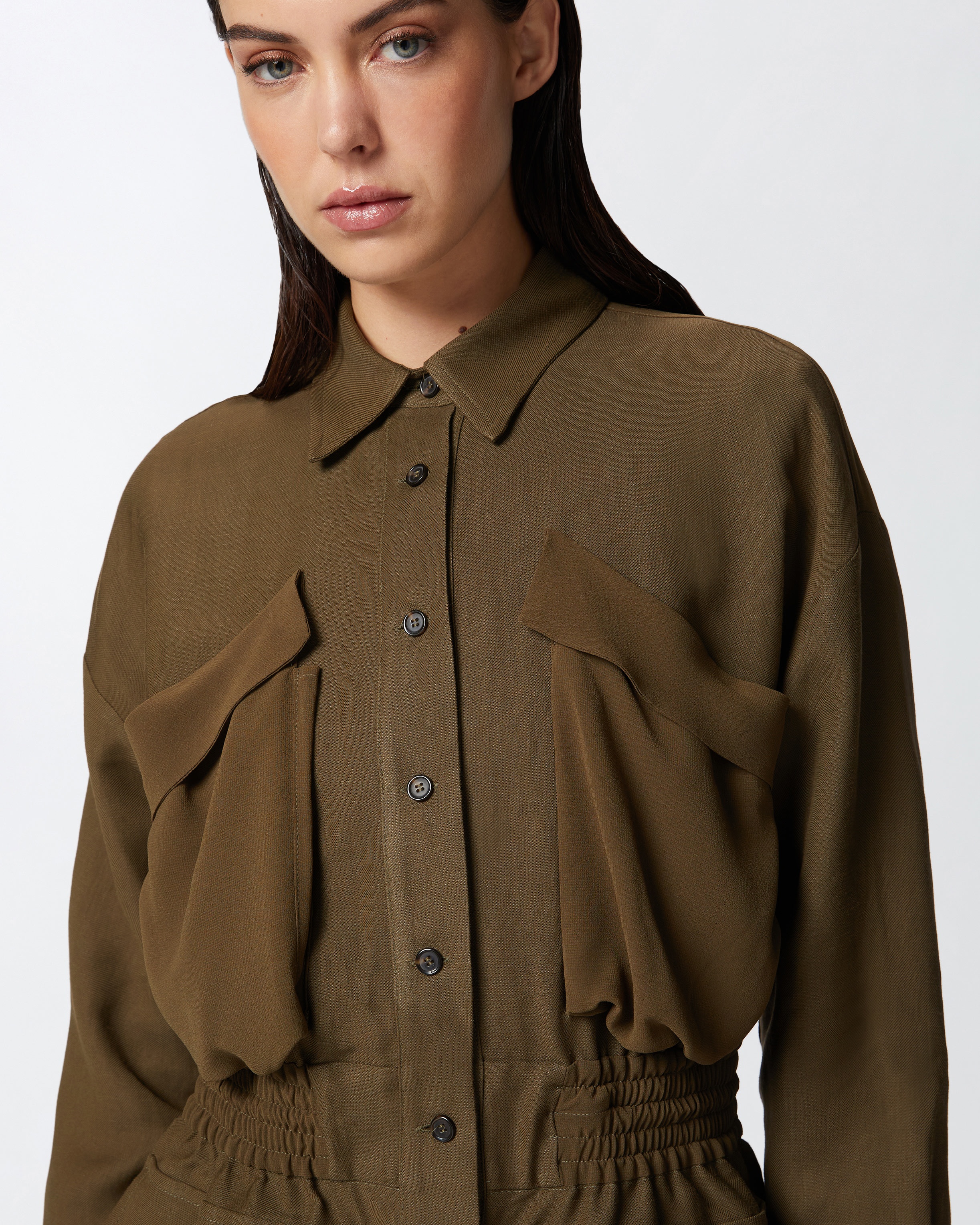 LIGHTWEIGHT SHACKET WITH POCKETS - 5