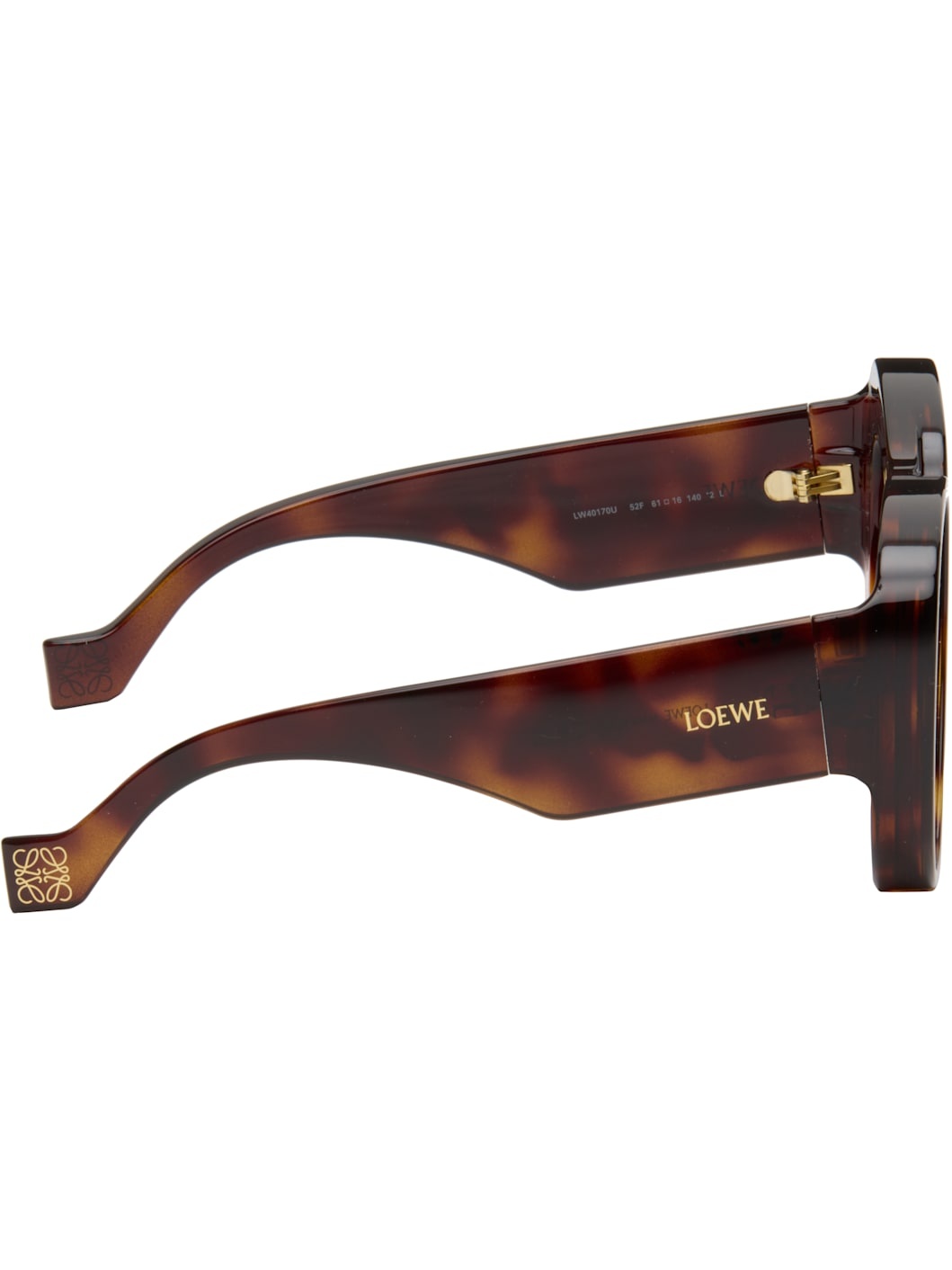 Brown Front Lenses Aviator Sunglasses - 2