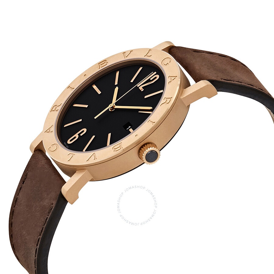 Pre-owned Bvlgari Bvlgari Solotempo Automatic Black Dial Men's Watch 102977 - 2