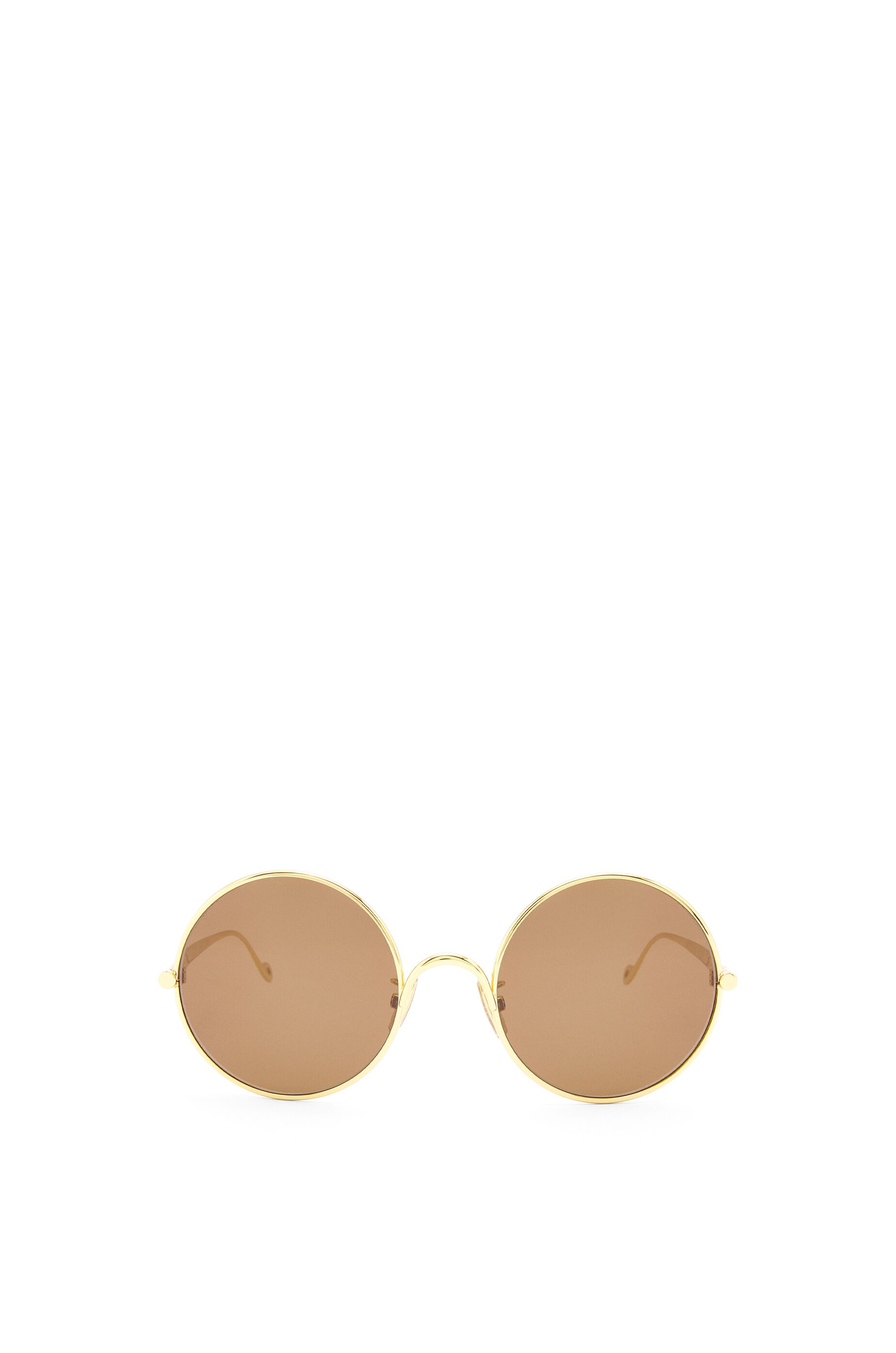 Round sunglasses in metal - 1