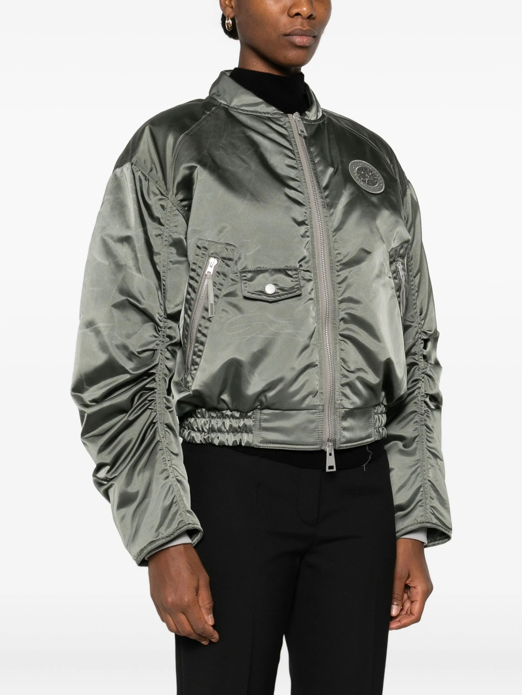 zip-up bomber jacket - 3
