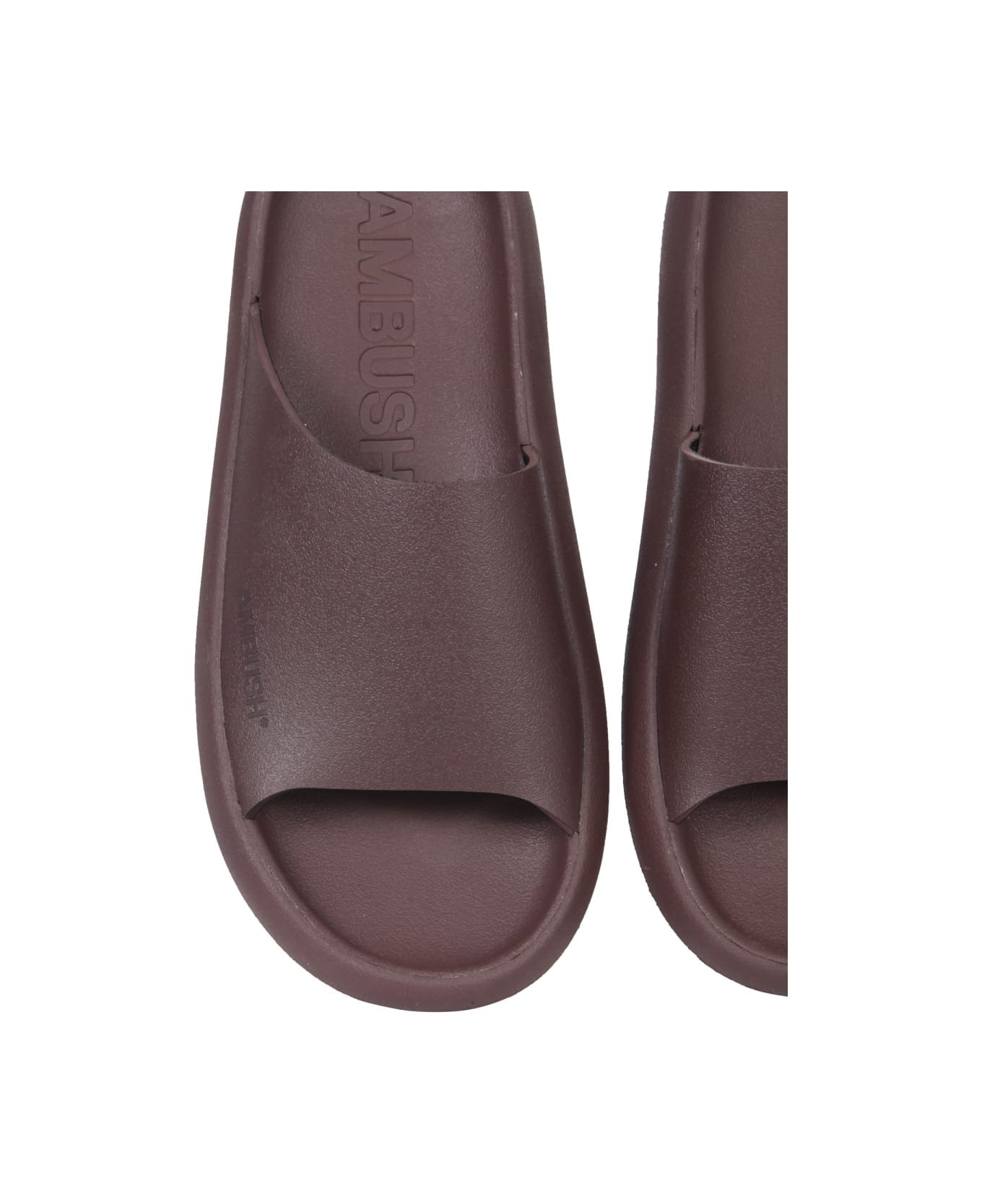 Rubber Slide Sandals - 4