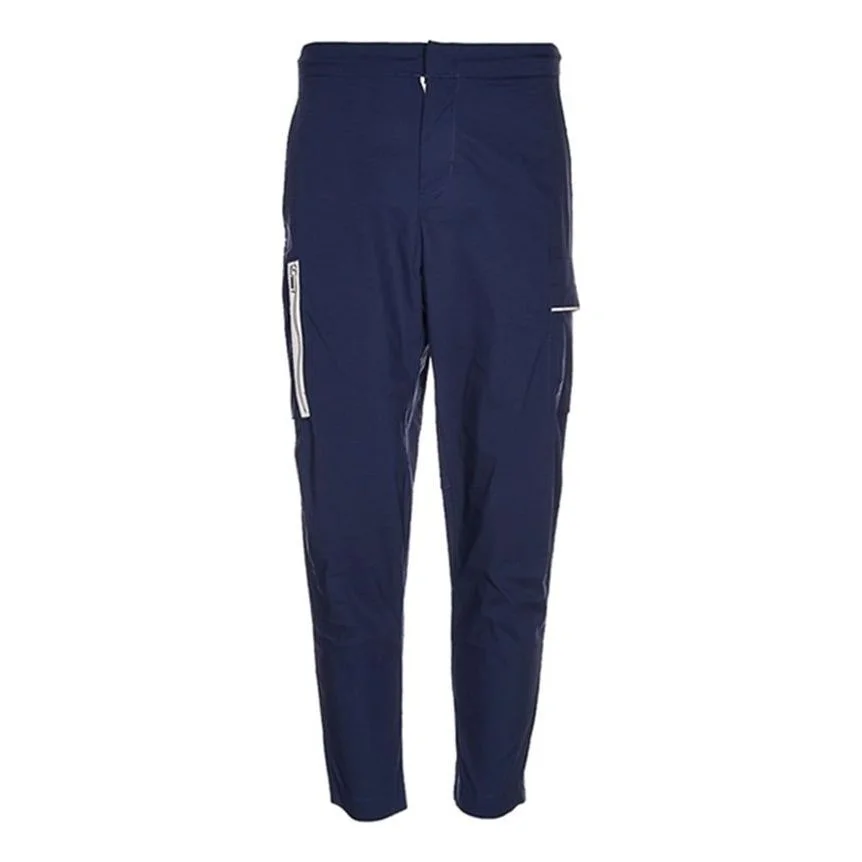 Men's Nike Sportswear Multiple Pockets Woven Cargo Casual Long Pants/Trousers Navy Blue DD7035-410 - 1