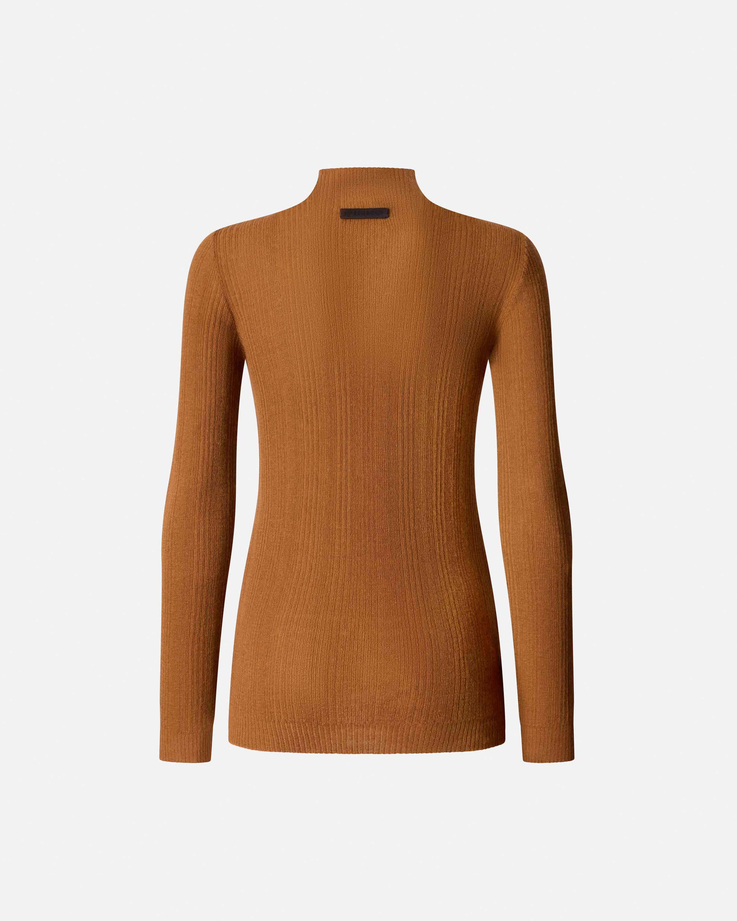 SLIM-FIT HIGH-NECK SWEATER - 2