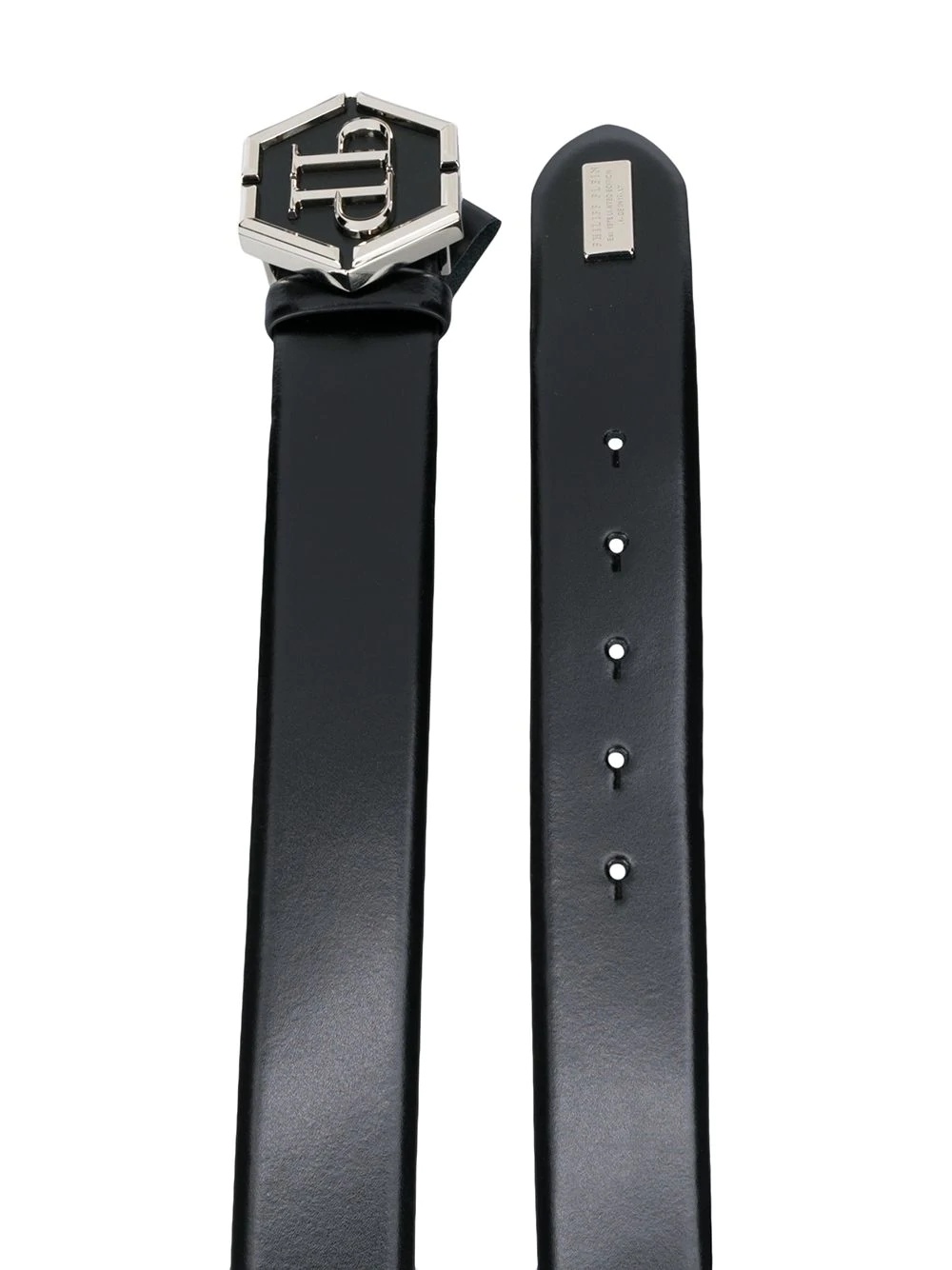 logo buckle belt - 2