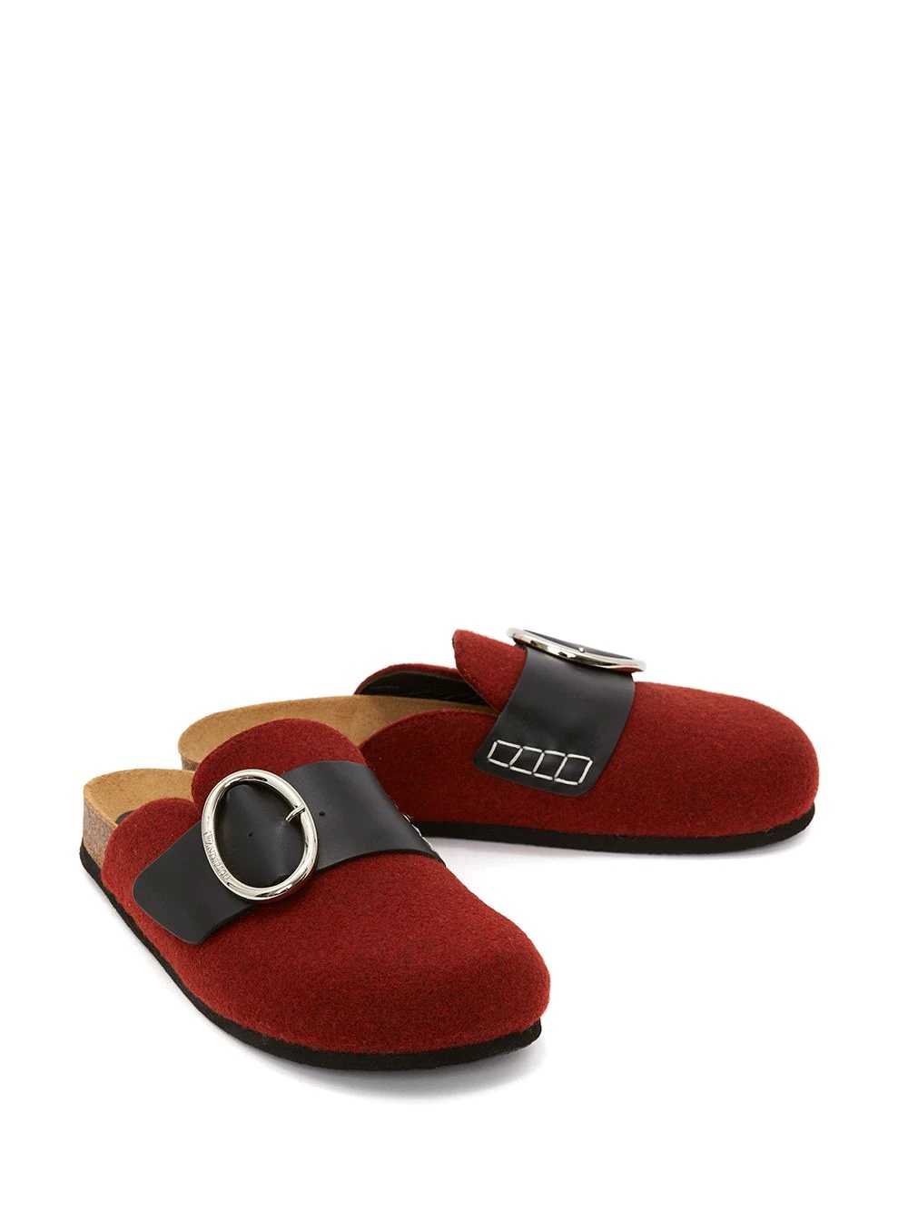 buckled flat loafers - 2