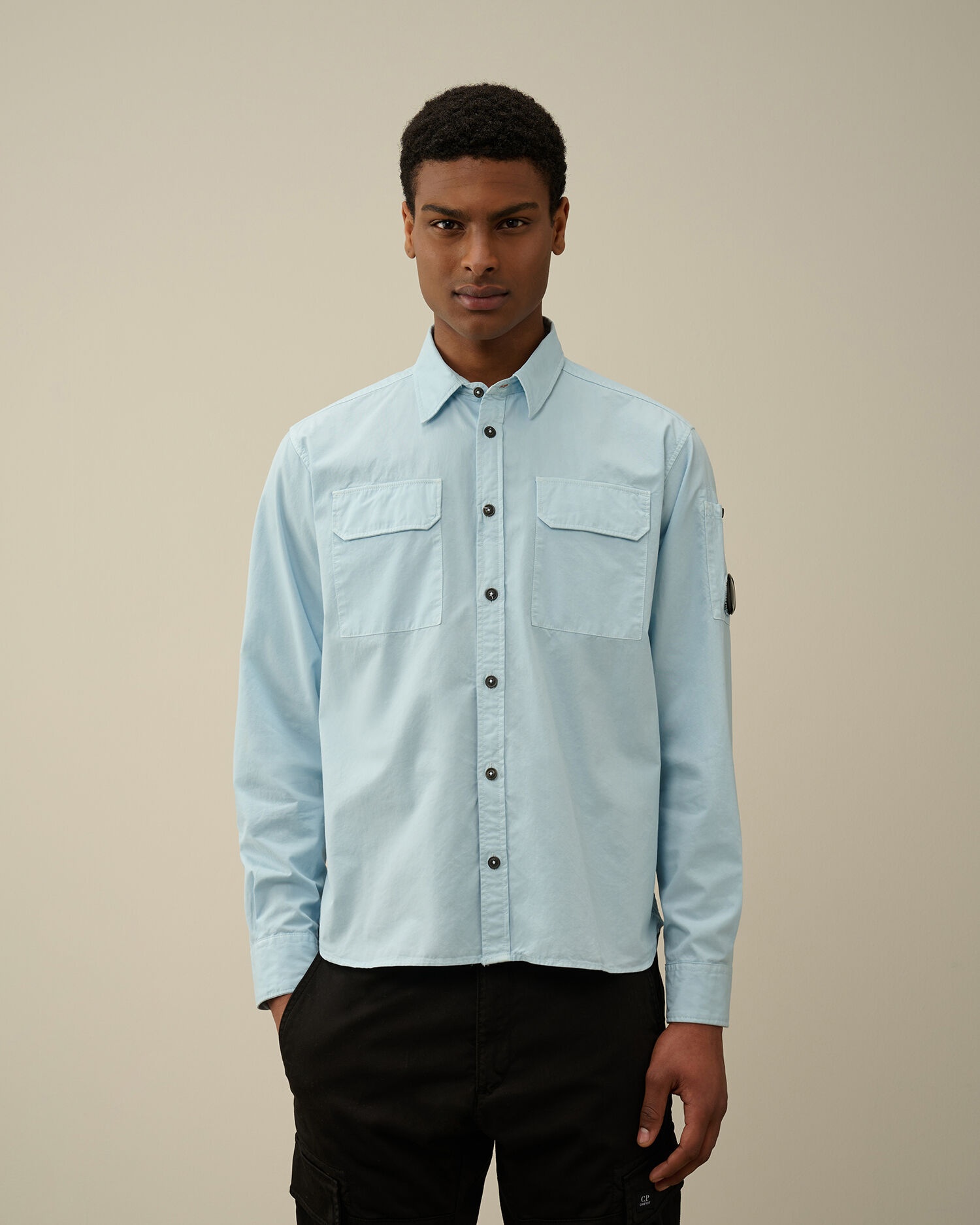 Gabardine Pockets Shirt - 2