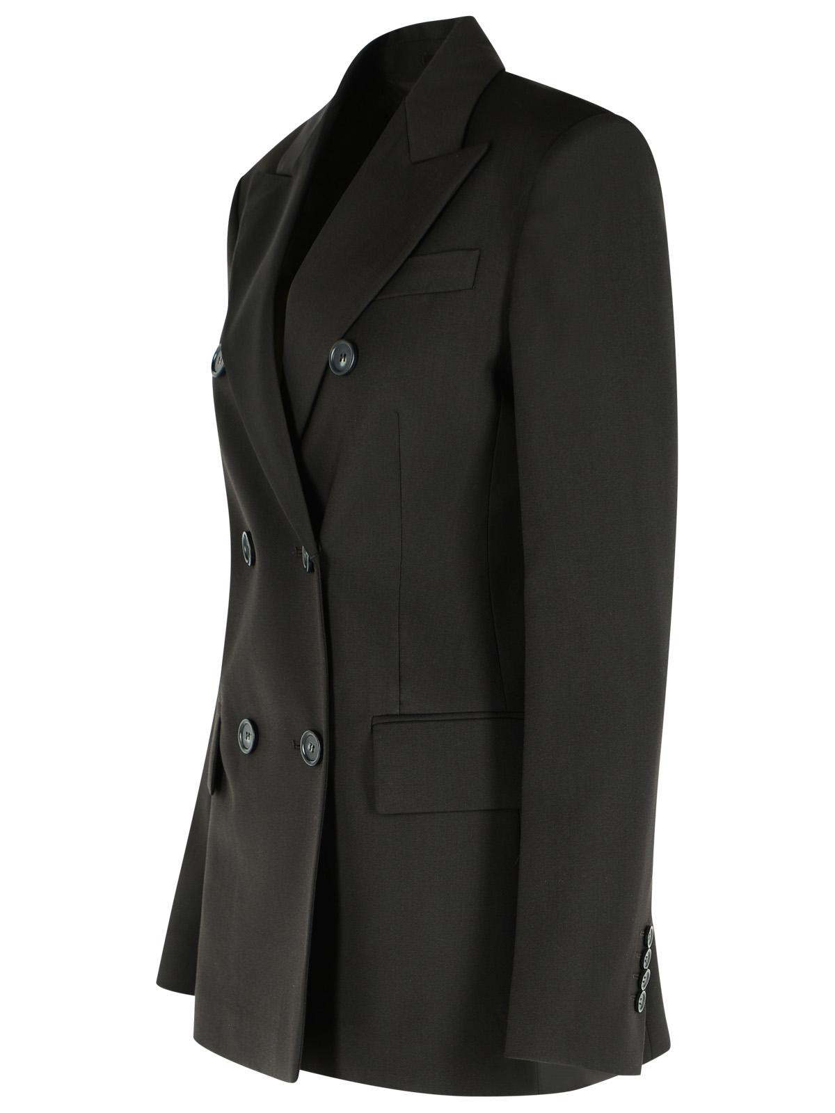 Sportmax 'Adamo' Dark Brown Virgin Wool Blazer Women - 2