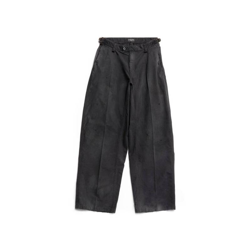 Men's Minimal Cargo Pants  in Black 1