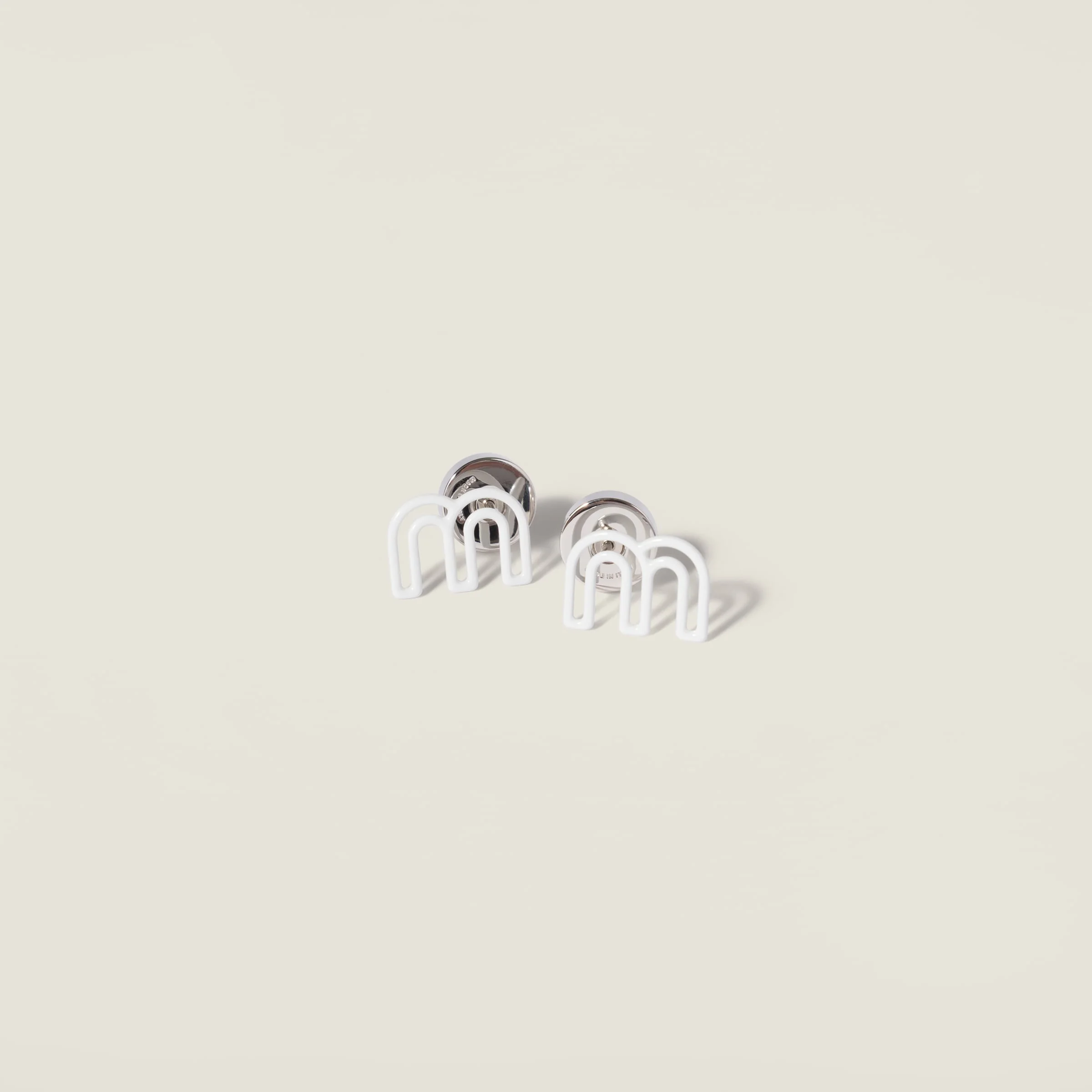 Metal earrings - 1