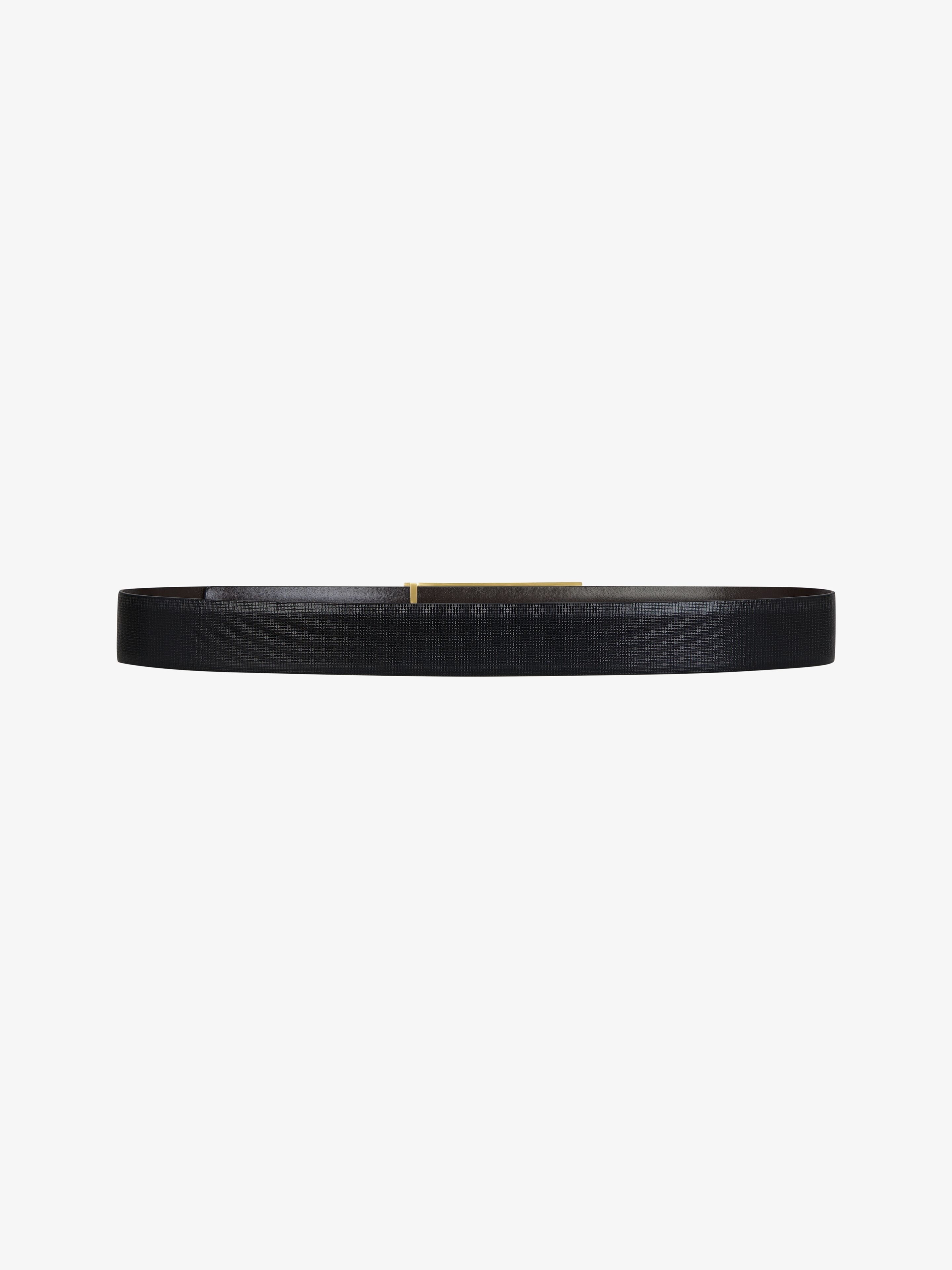 2G REVERSIBLE BELT IN MICRO 4G LEATHER - 3