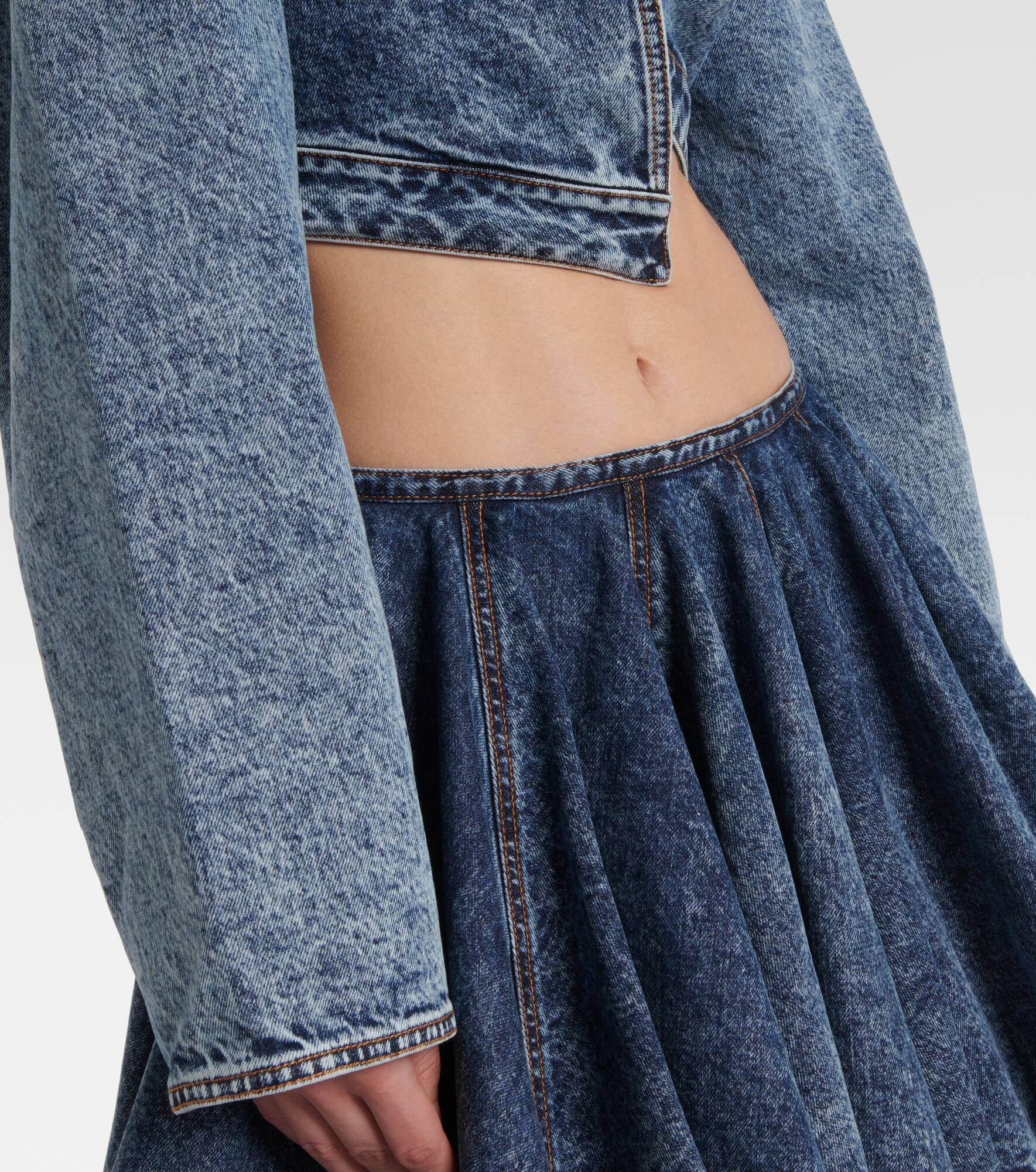 Spiral denim jacket - 5