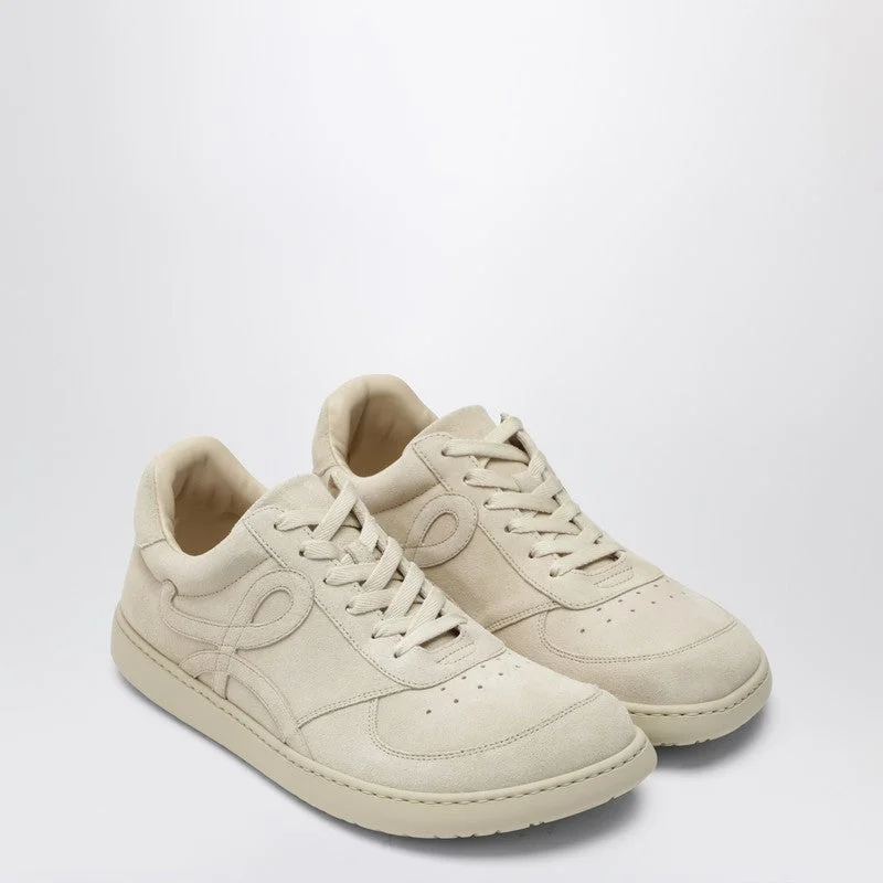 Loewe Oat-Colored Jambo Sneakers In Suede Men - 1