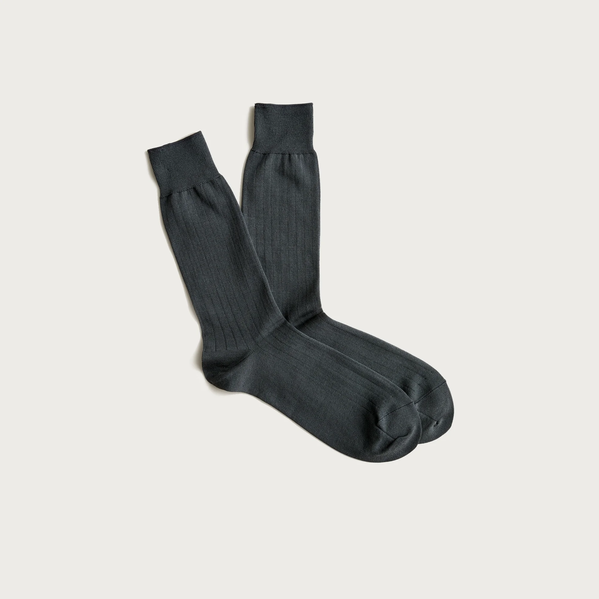 Ribbed dress socks - 1