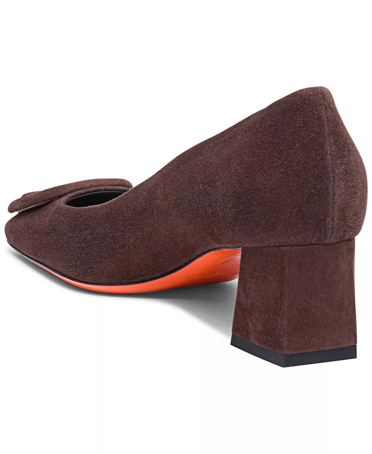 Women's Hasmig Tonal Buckle Suede Pump - 2