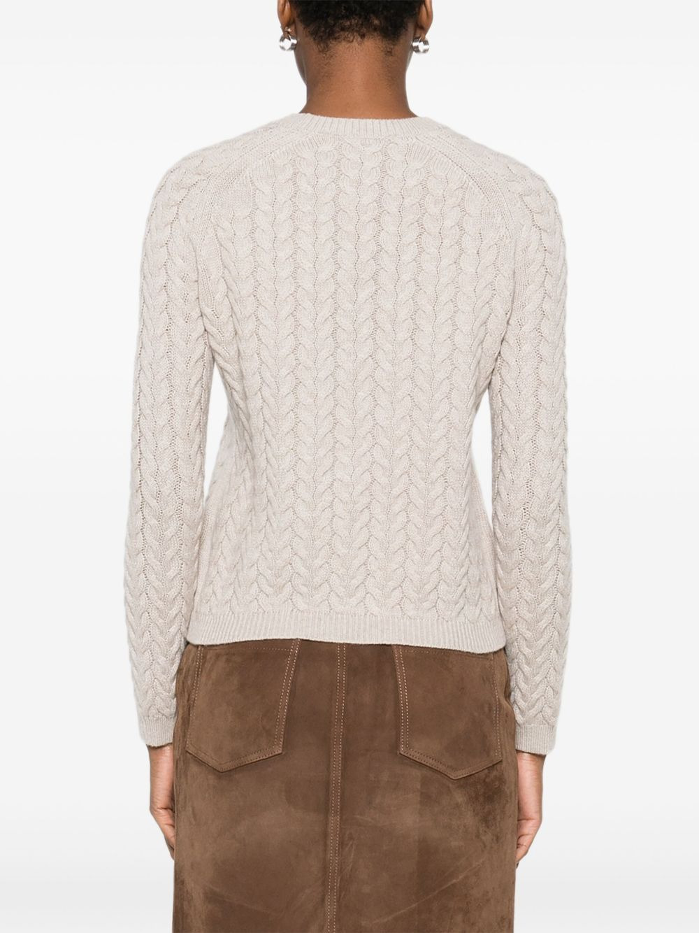 ELIANE cable-knit sweater - 4