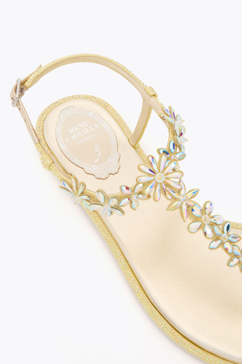 EVA YELLOW THONG SANDAL 10 5