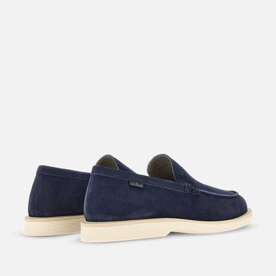 HOGAN Hogan H616 Loafers Blue outlook