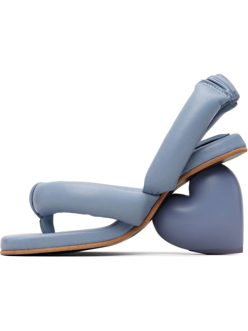 YUME YUME Blue Love Heeled Sandals outlook