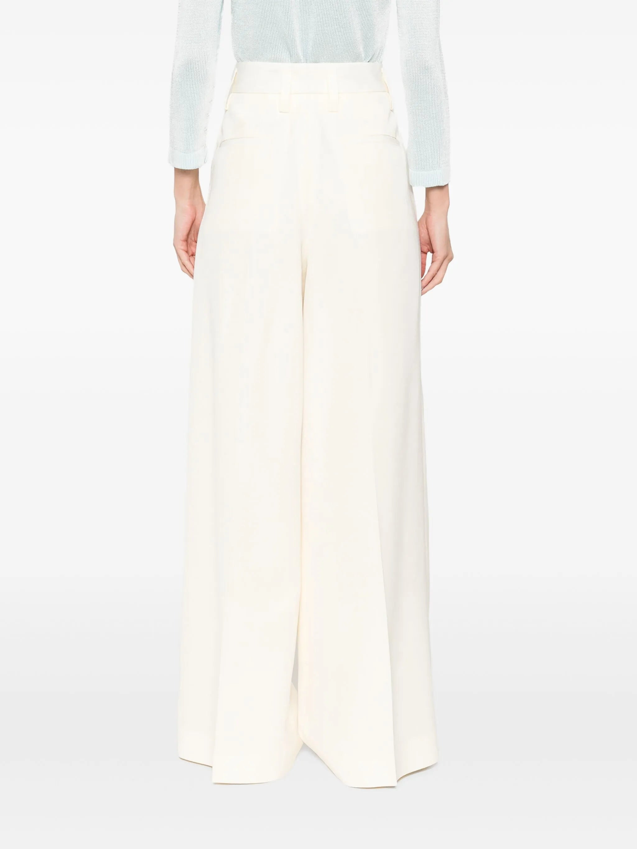 pleat-detailed trousers - 4