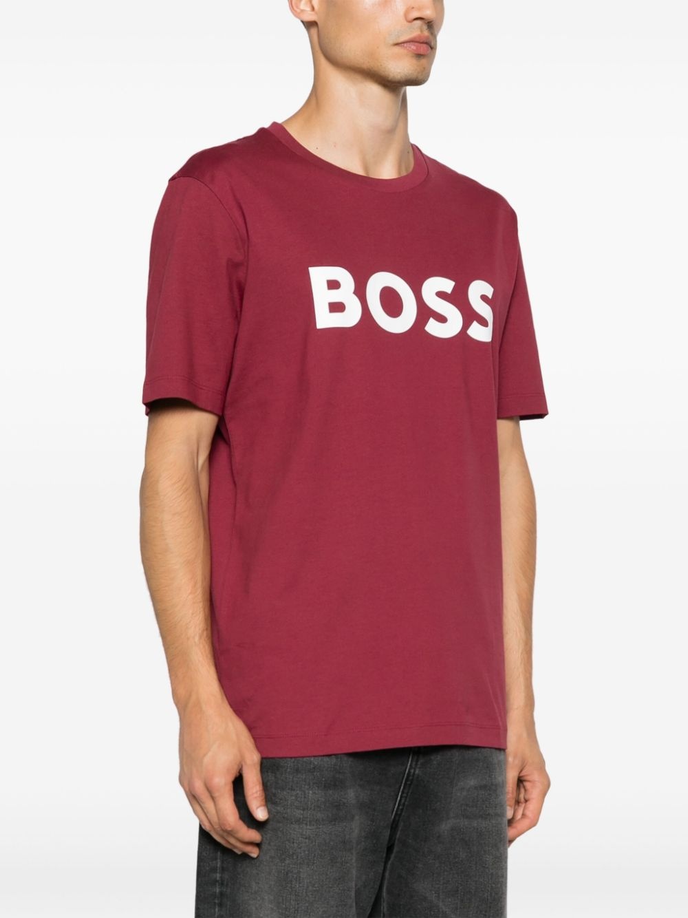 logo-print T-shirt - 3