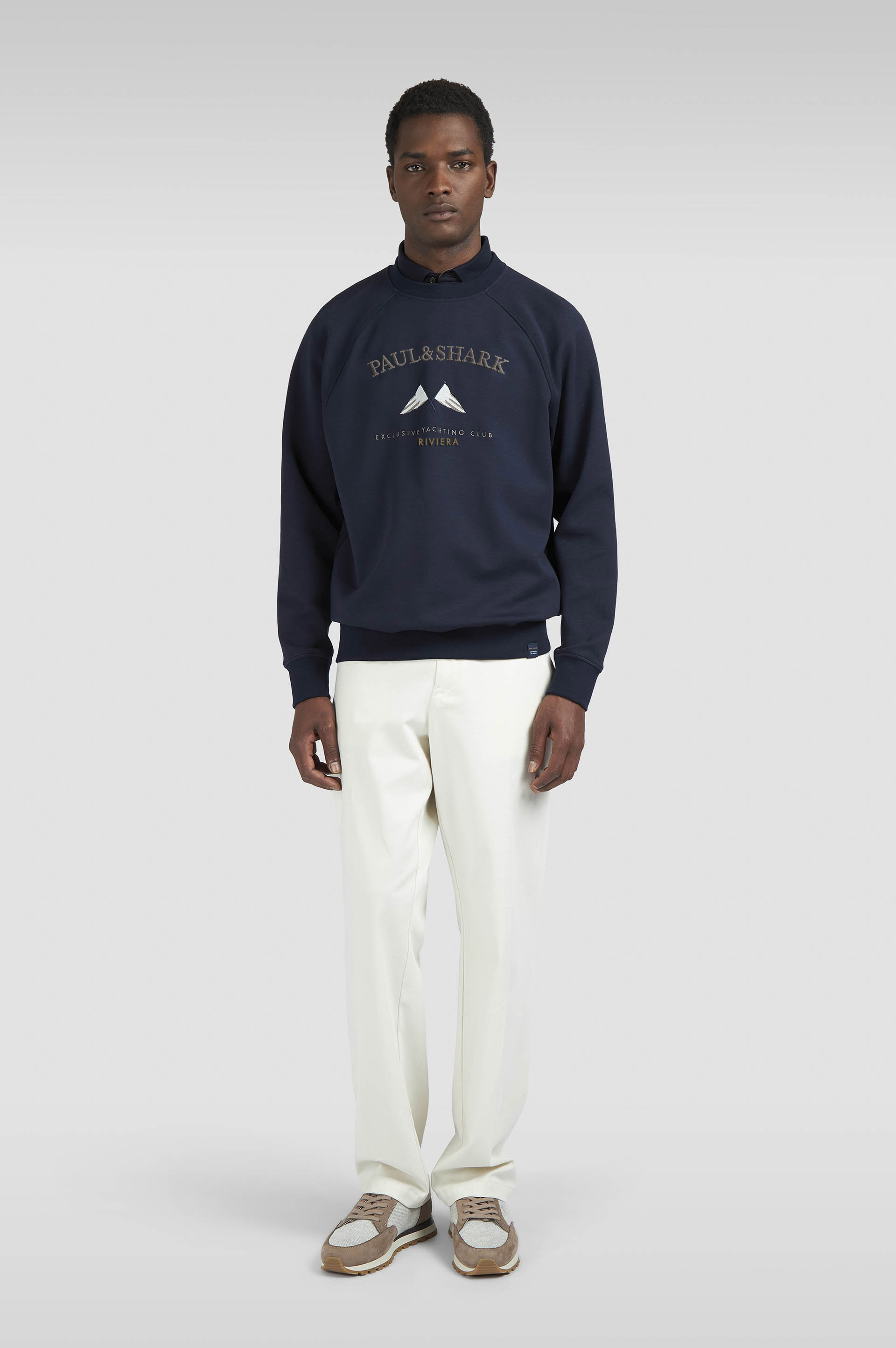 X-SOFT COTTON SWEATSHIRT WITH EMBROIDERY - 2