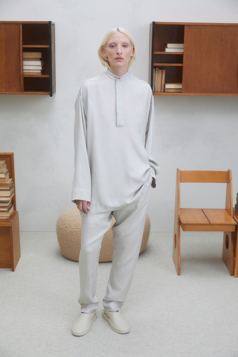 Silk Lounge Pant - 4