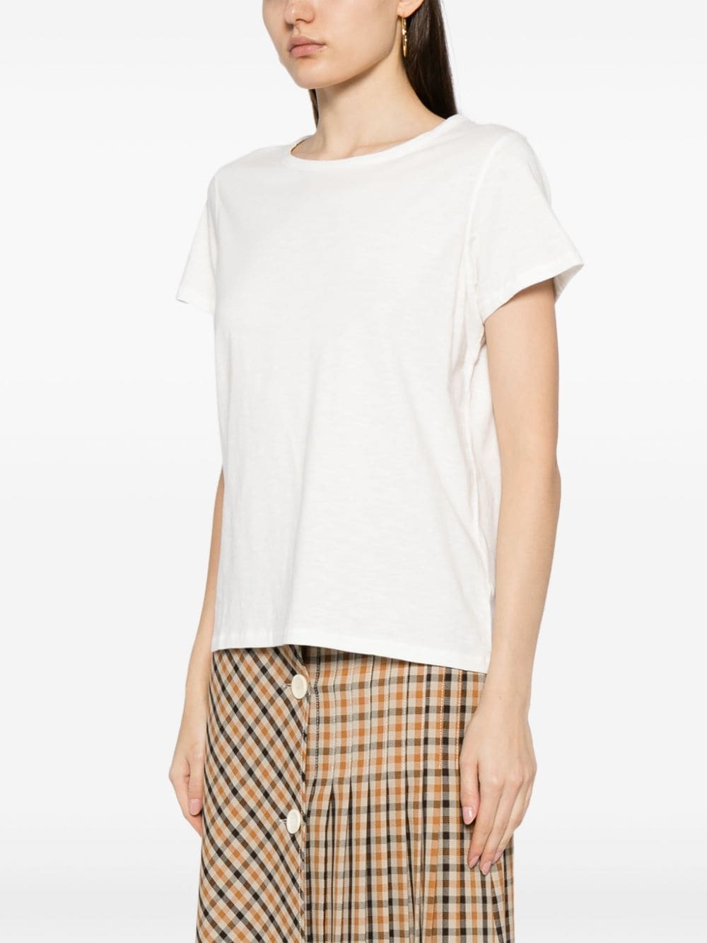 crew-neck organic cotton T-shirt - 3