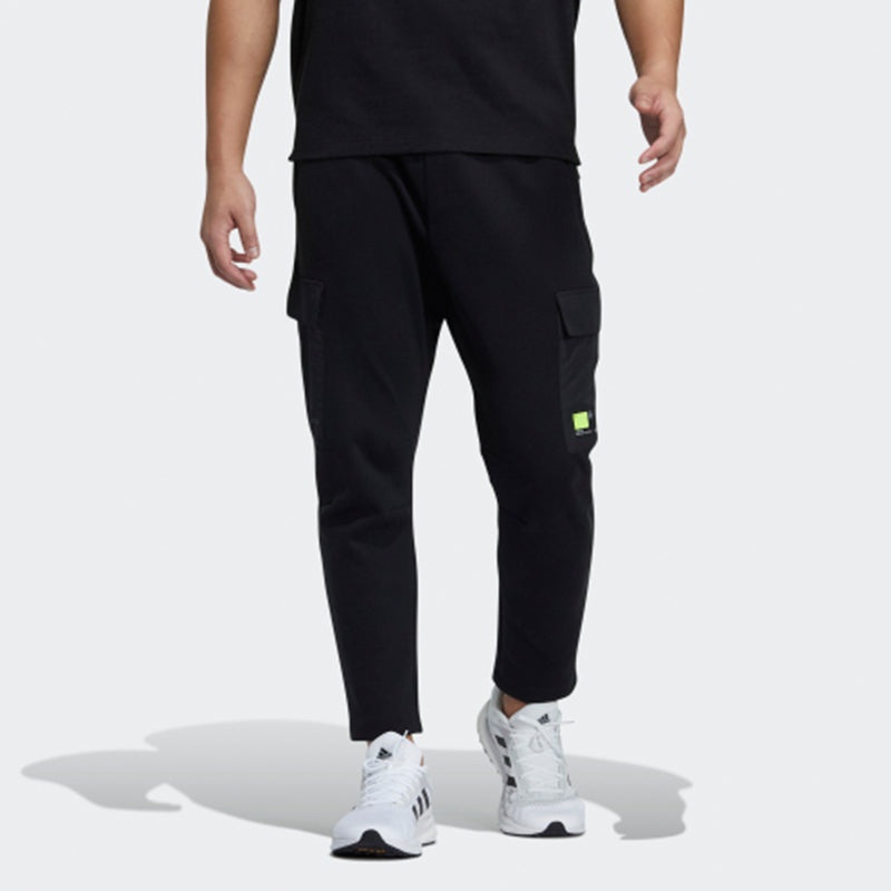 adidas Cozy Breathable Casual Cargo Long Pants Black GP0949 - 3