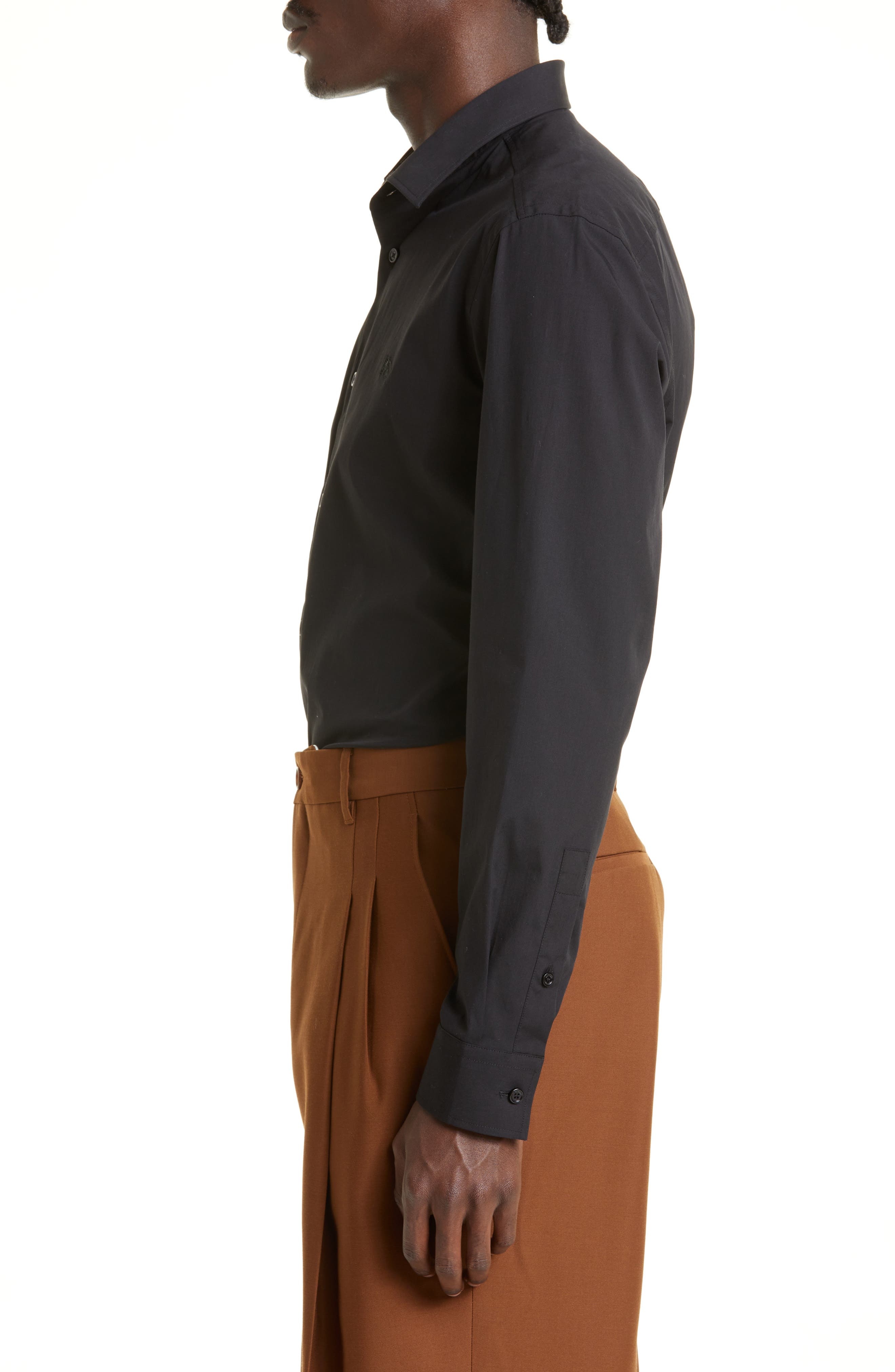 Sherfield Equestrian Knight Stretch Cotton Poplin Button-Up Shirt - 3