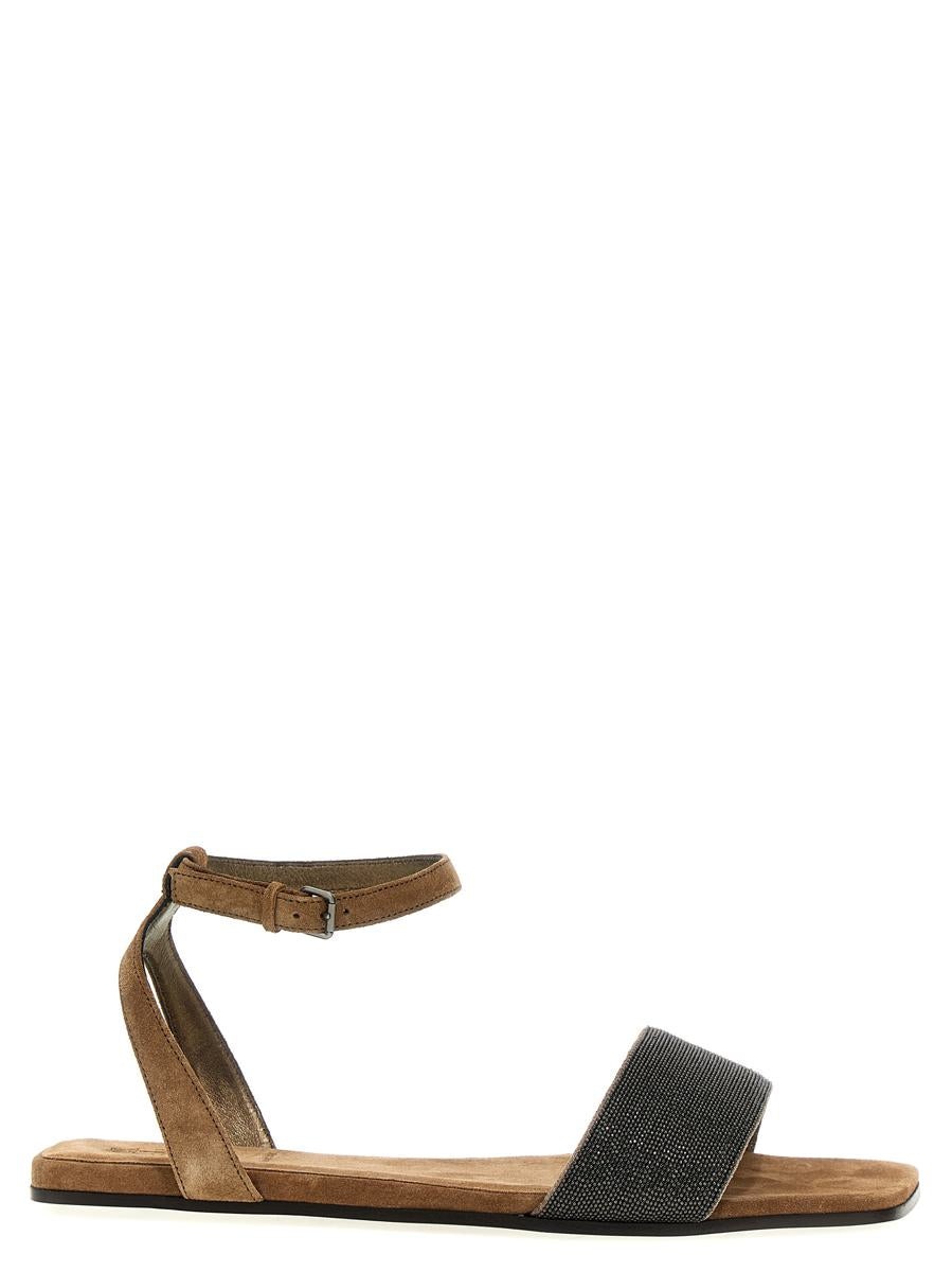 BRUNELLO CUCINELLI 'MONILE' SANDALS - 1