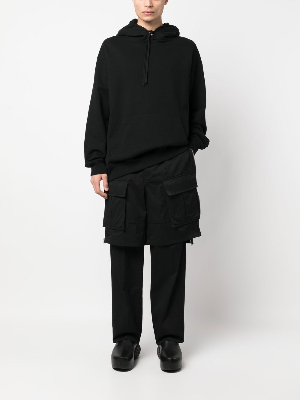 straight-leg cargo trousers - 2