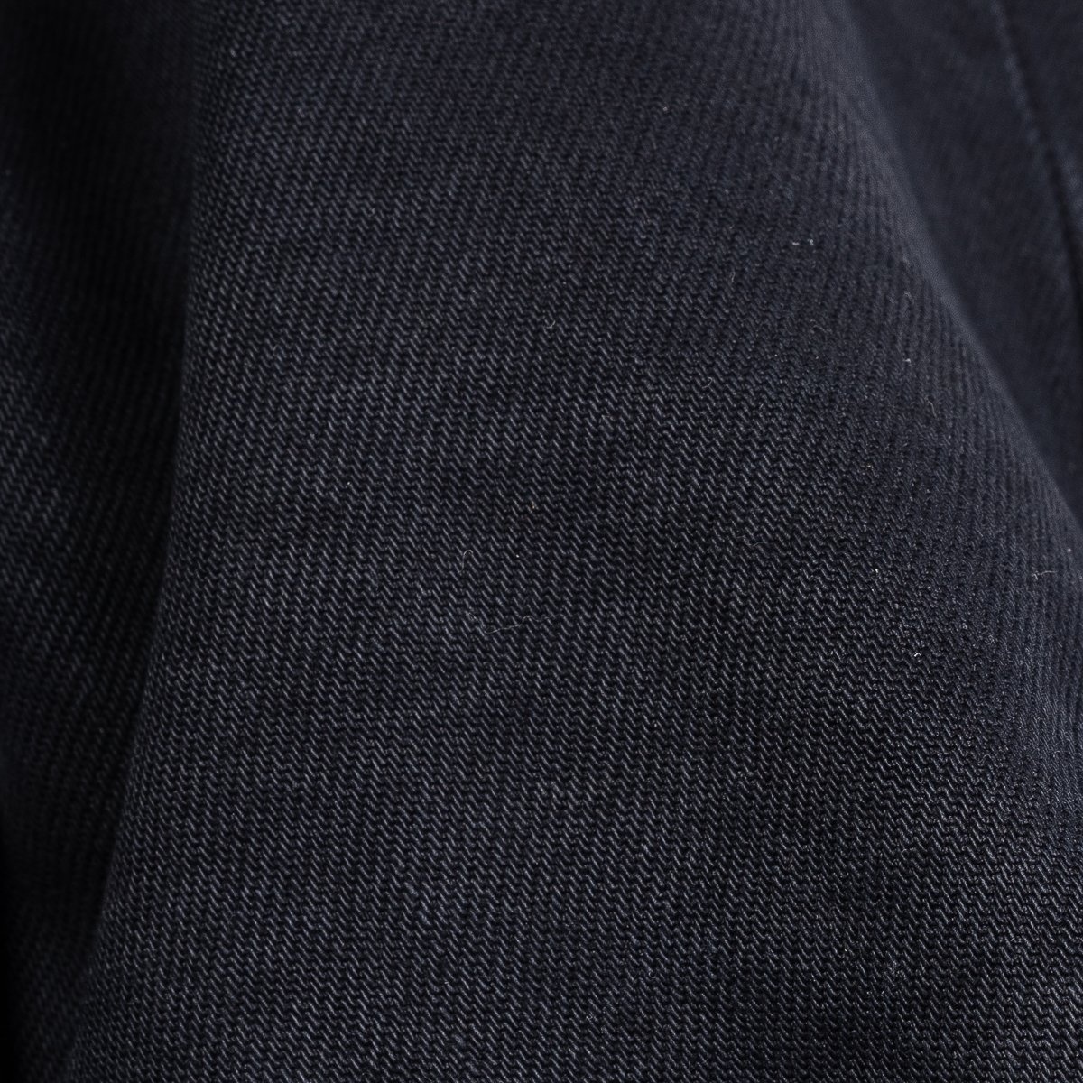 IH-888S-21od 21oz Selvedge Denim Medium/High Rise Tapered Cut Jeans - Indigo Overdyed Black - 14