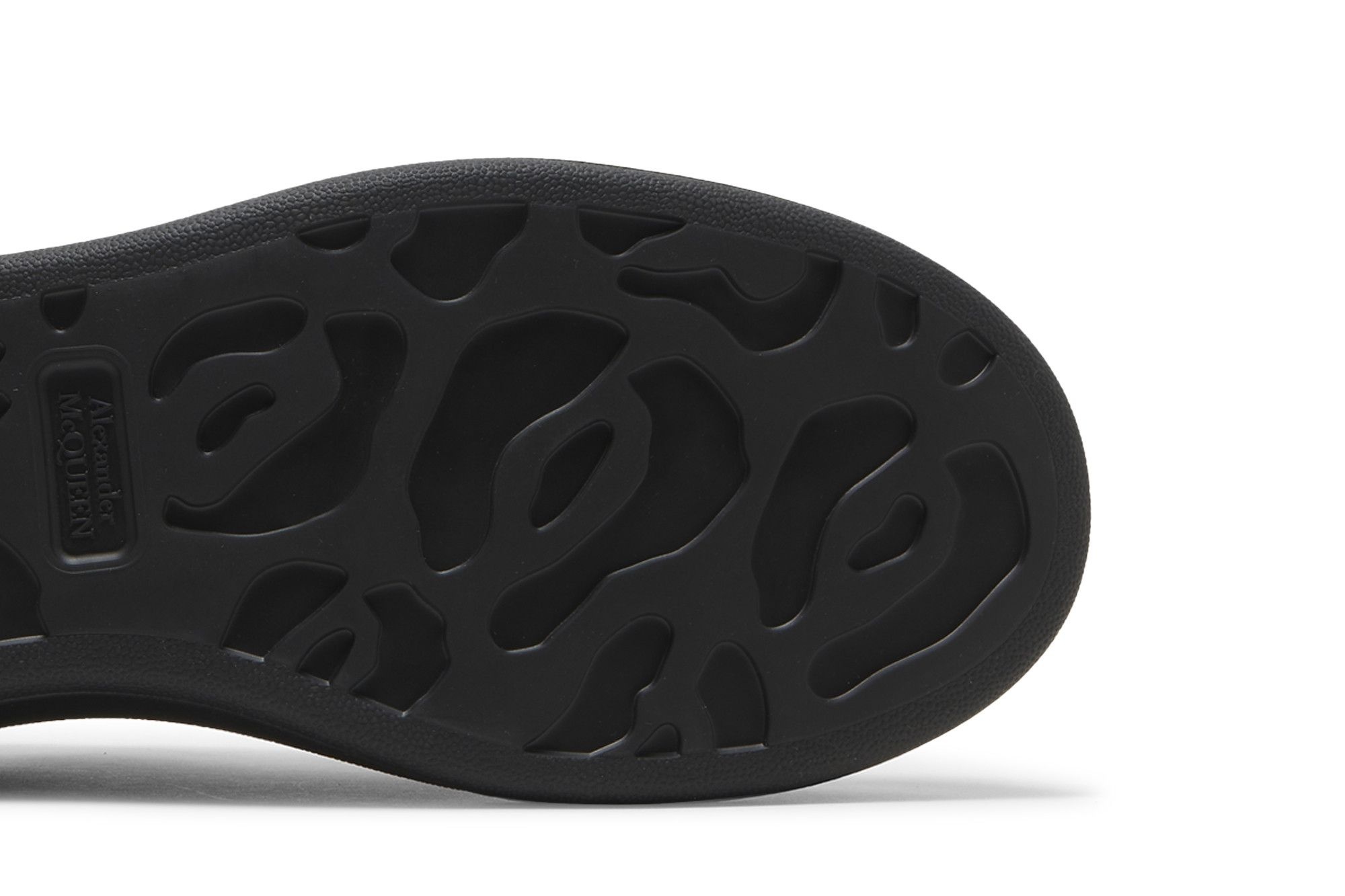 Alexander McQueen Oversized Sneaker 'Black Silver Holo' - 5