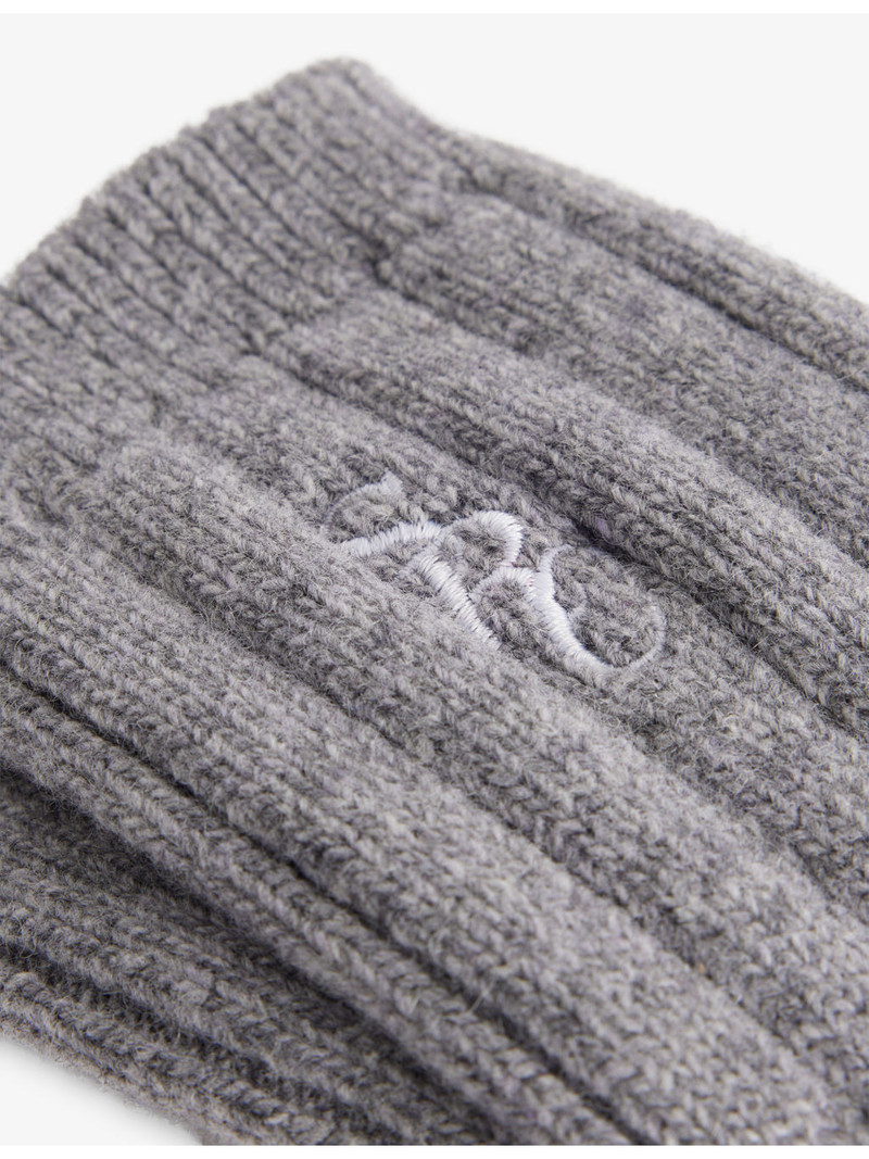 Sporty & Rich SRC Ribbed Stretch-Wool Blend Socks outlook