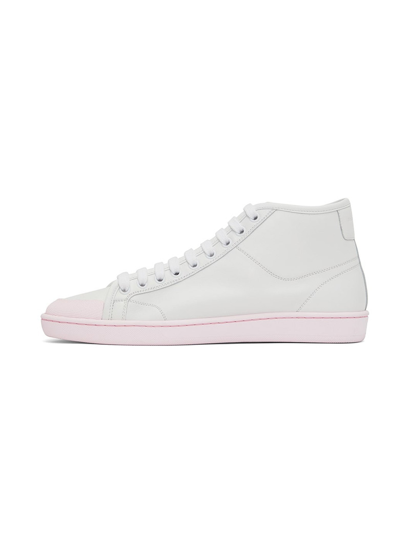 White & Pink Court Classic SL/39 Sneakers 3