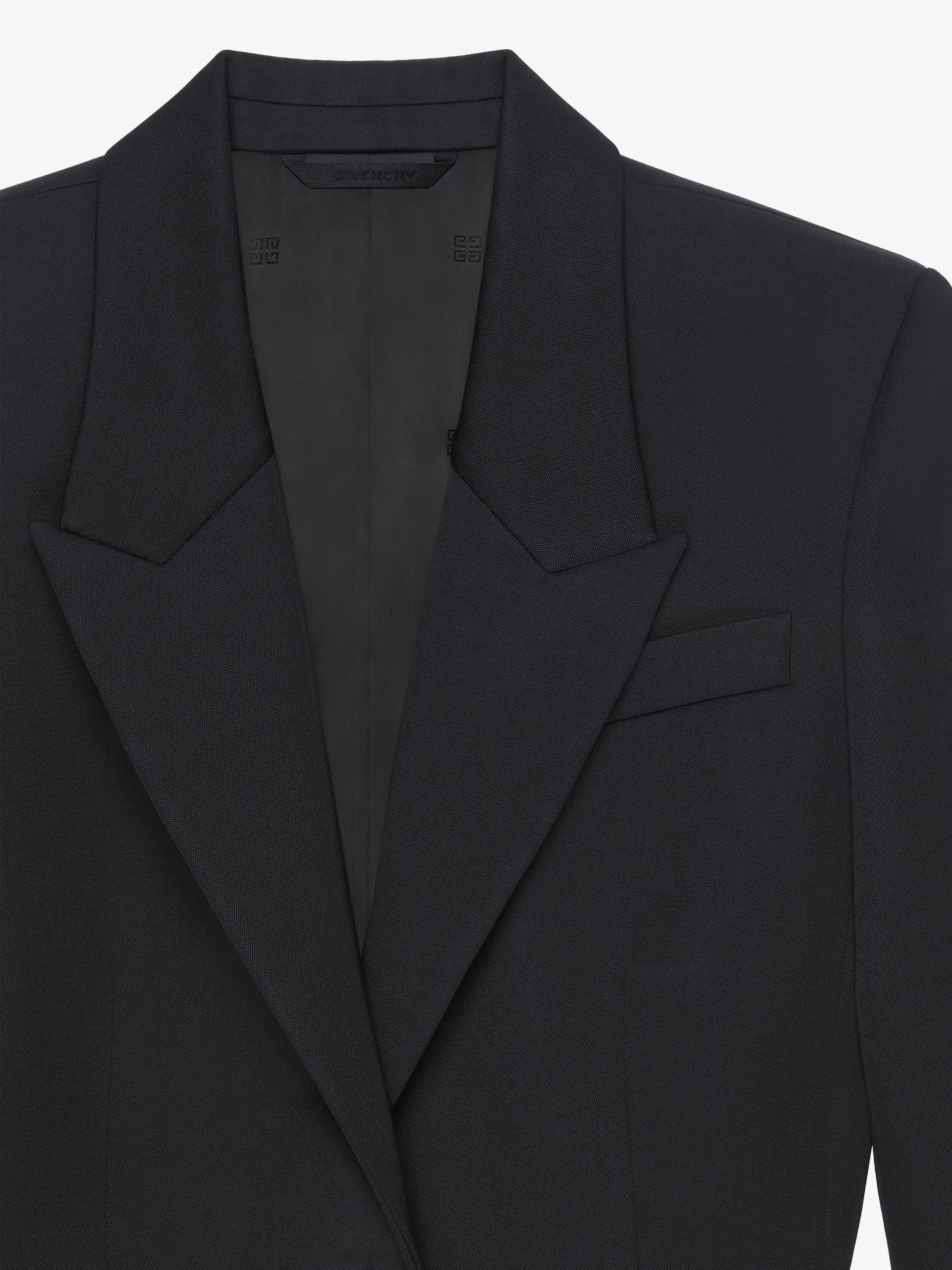 JACKET IN WOOL WITH 4G DETAIL - 5