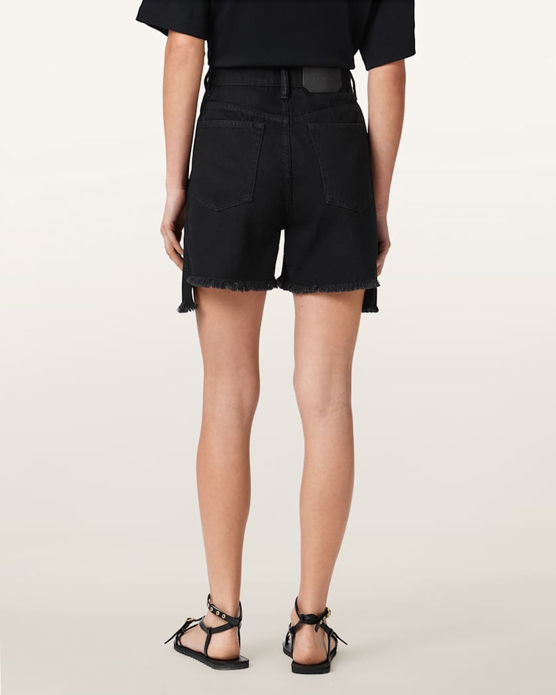 FRANKIE HIGH WAISTED DENIM SHORTS 5