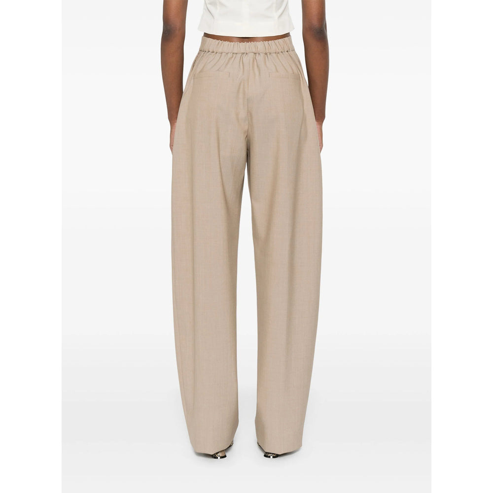 Sportmax Neutrals Trousers - High-Waisted Trousers Women - 3