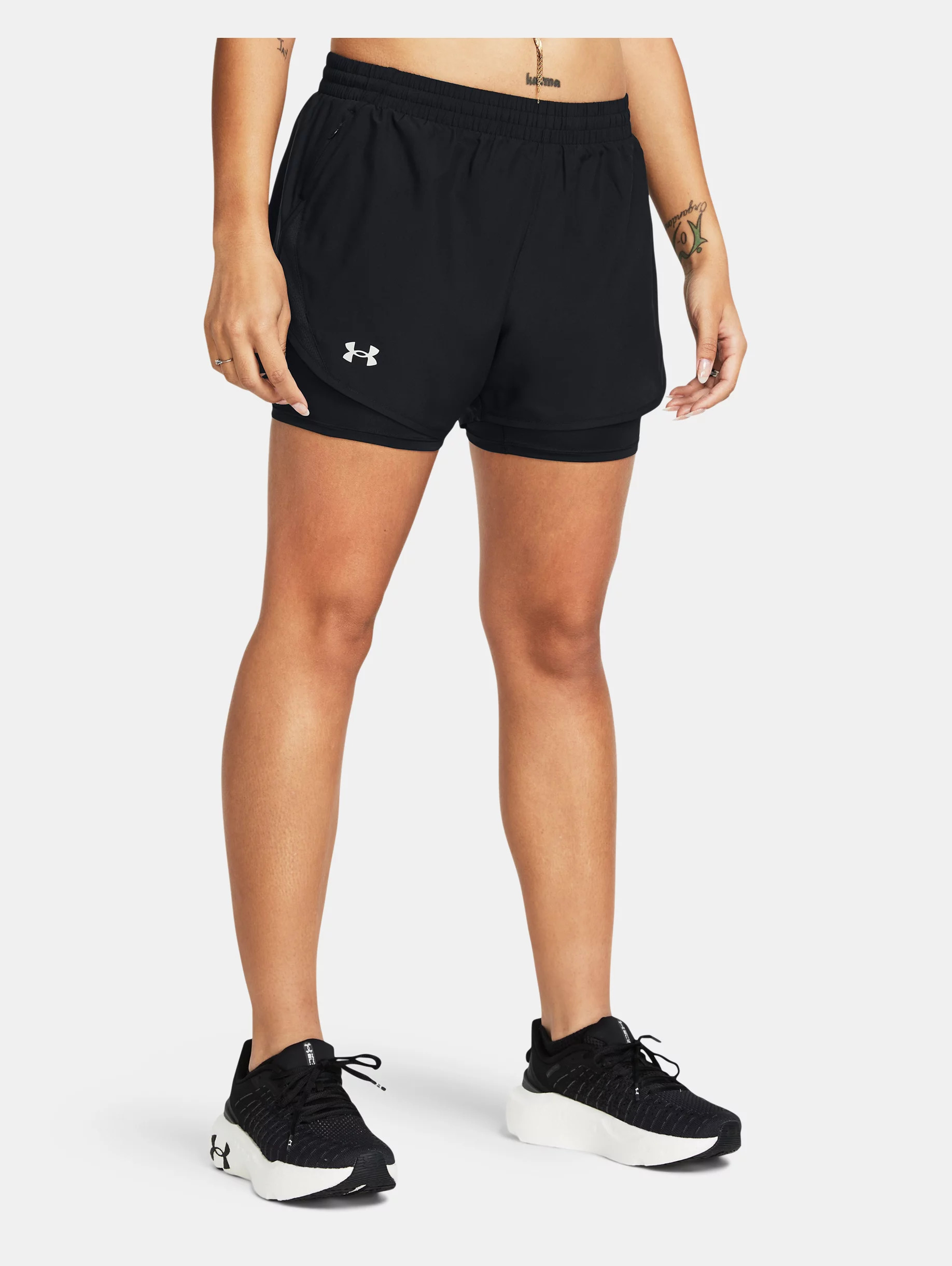 Women's UA Fly-By 2-in-1 Shorts - 2