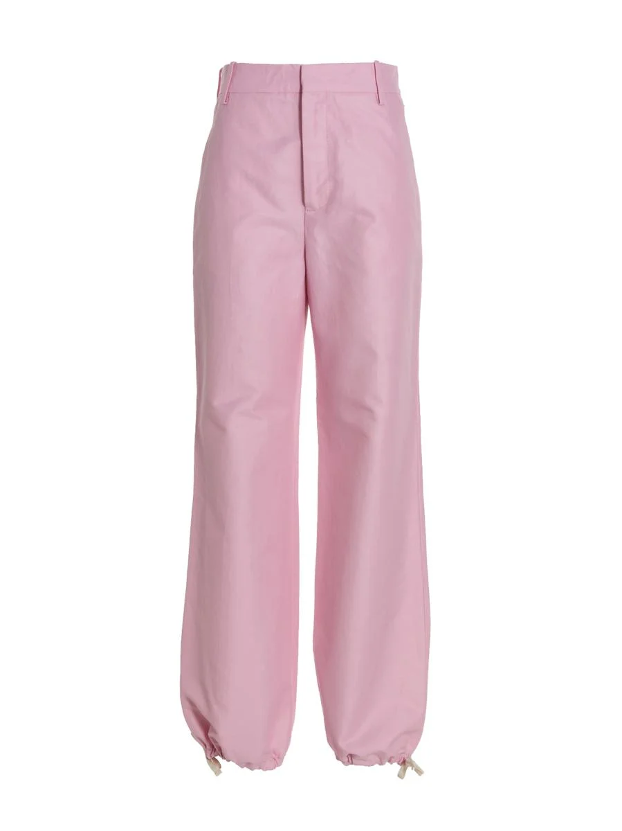 MARNI LOGO EMBROIDERY PANTS - 1