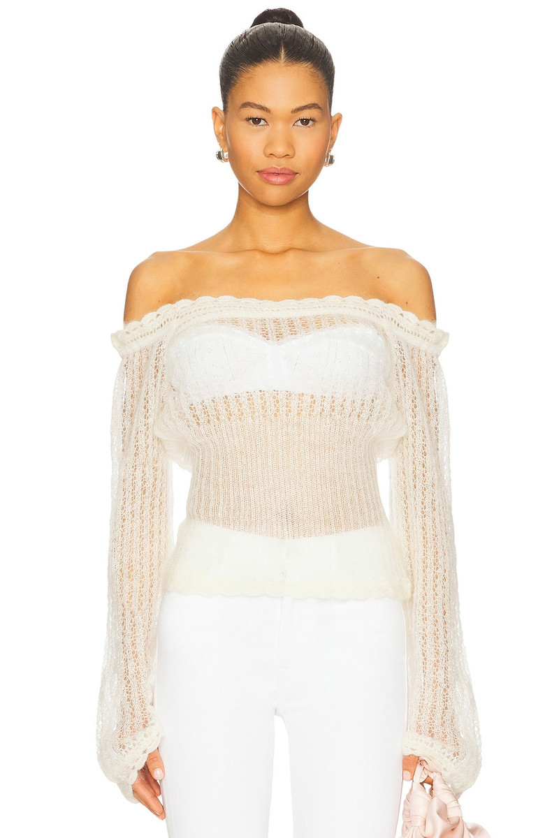 Mohair Knit Pullover 1