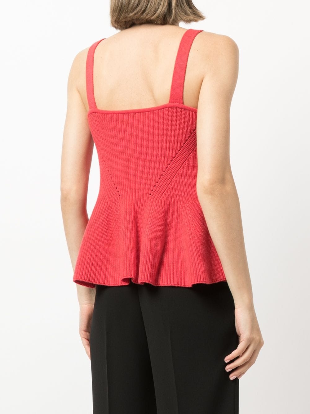 wool peplum top - 4