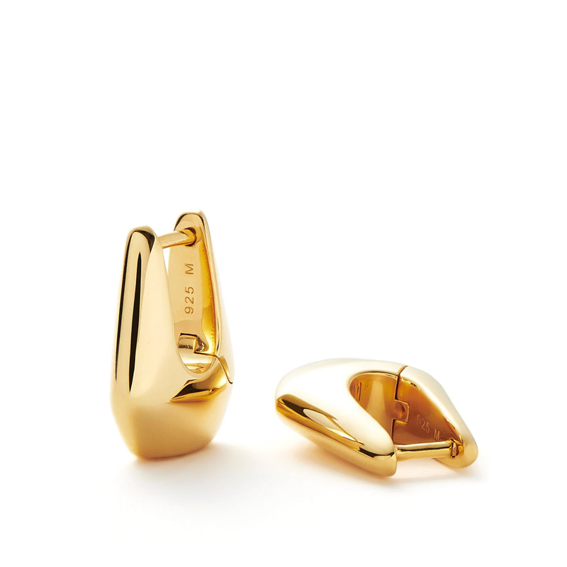 Missoma x Lucy Williams Arco Small Hoop Earrings 3