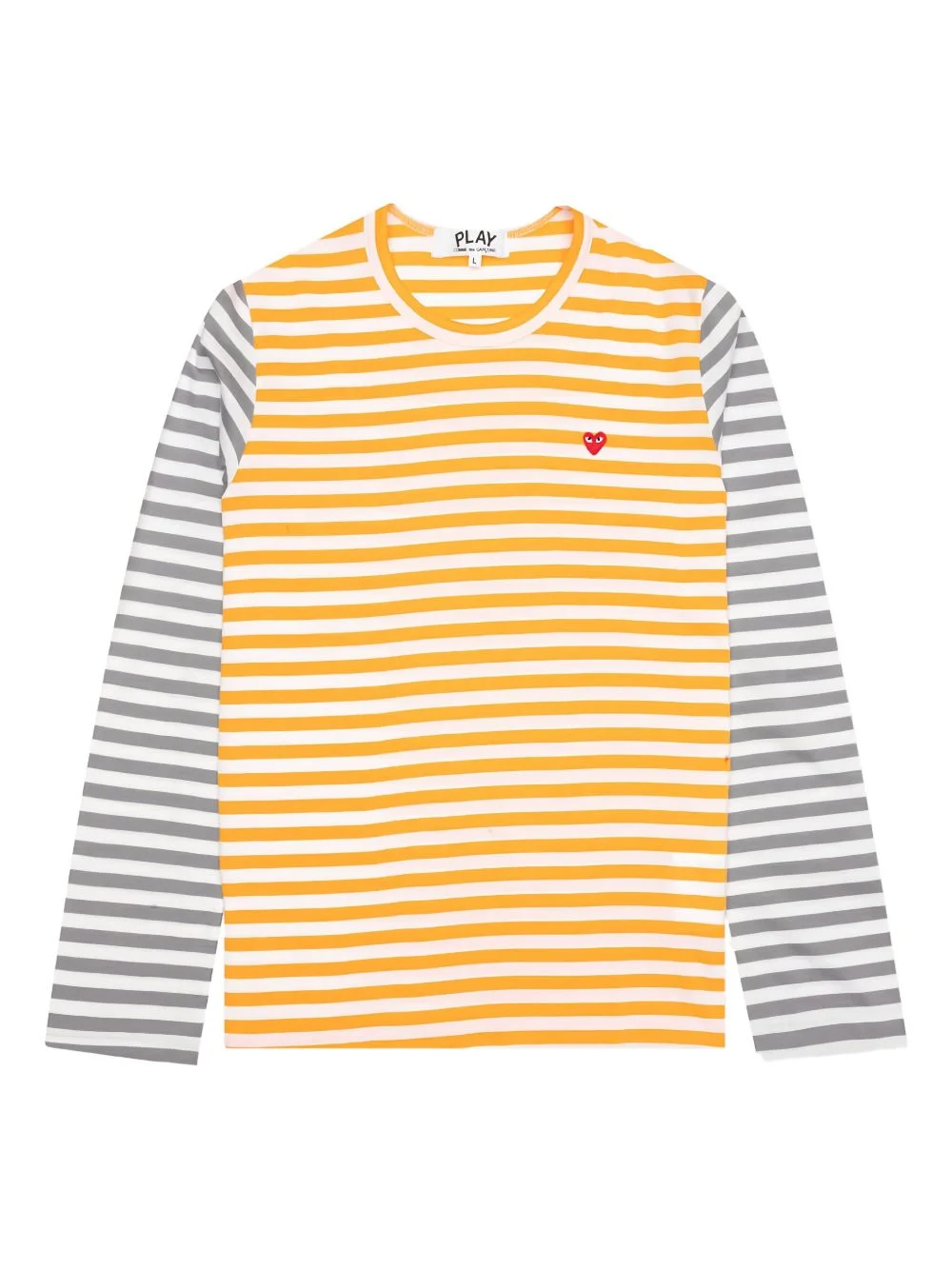 striped long-sleeve T-shirt - 1