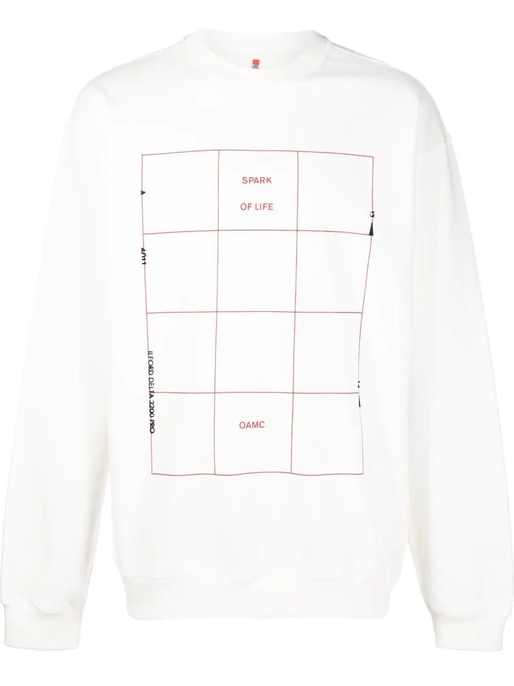 graphic-print cotton sweatshirt - 1