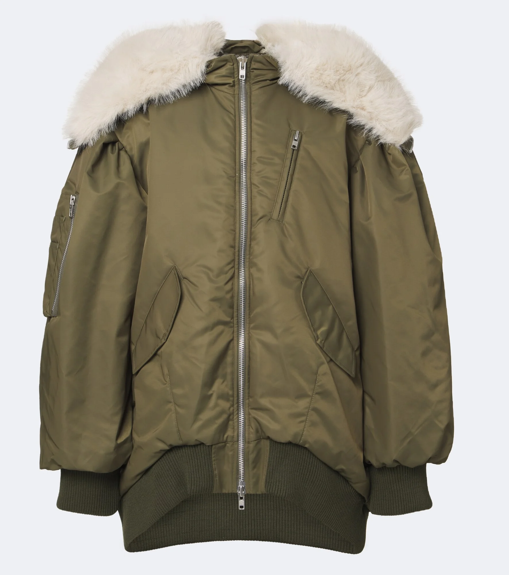 Oversized bomber jacket - 1