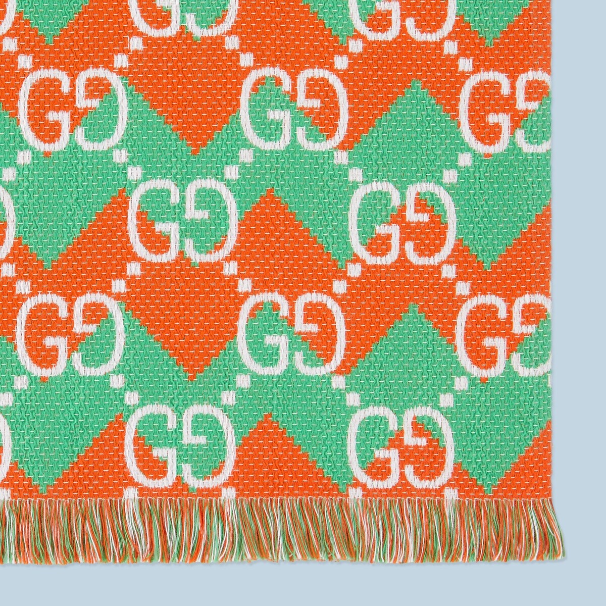 GG chevron cotton beach blanket - 3