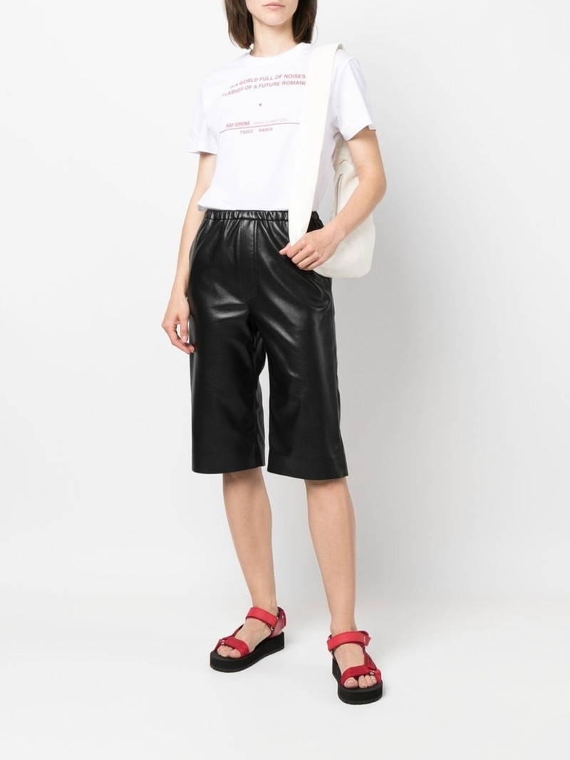 Raf Simons Tour-print short-sleeve T-shirt outlook